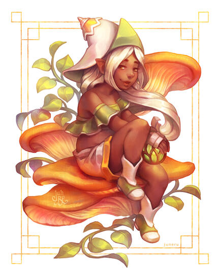 Mushroom Girl