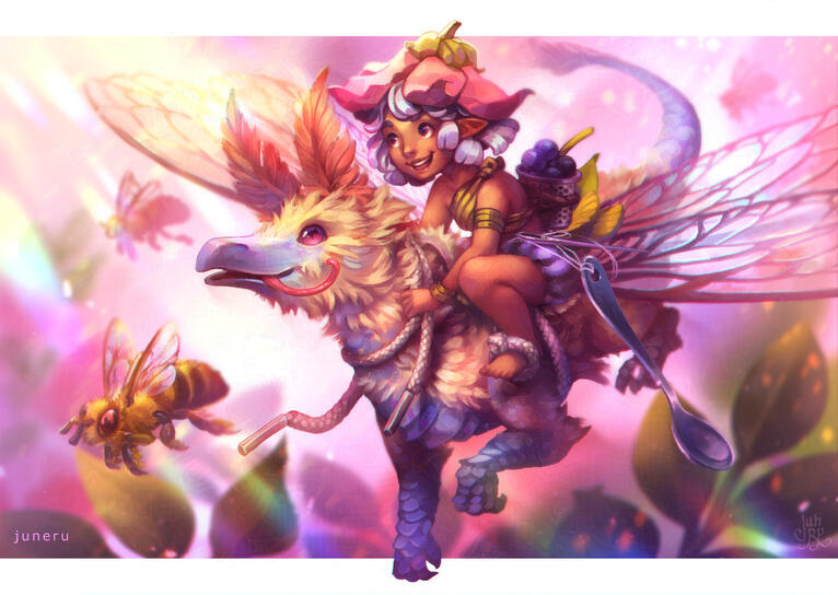 Tiny Dragon Rider